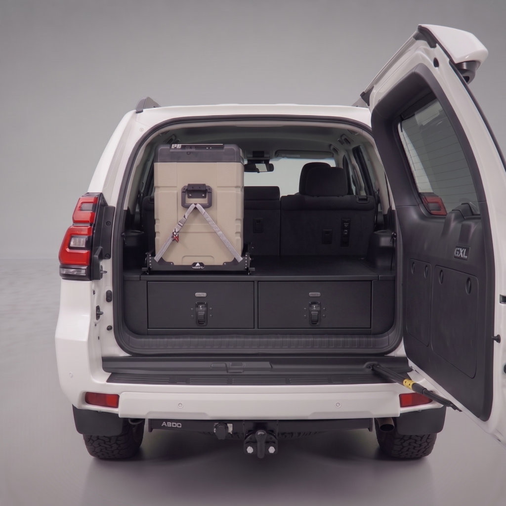 Twin Drawer – Toyota Prado 150 - Mount: seat-mount