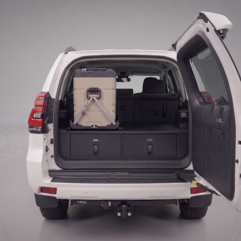 Twin Drawer – Toyota Prado 150 - Mount: floor-mount
