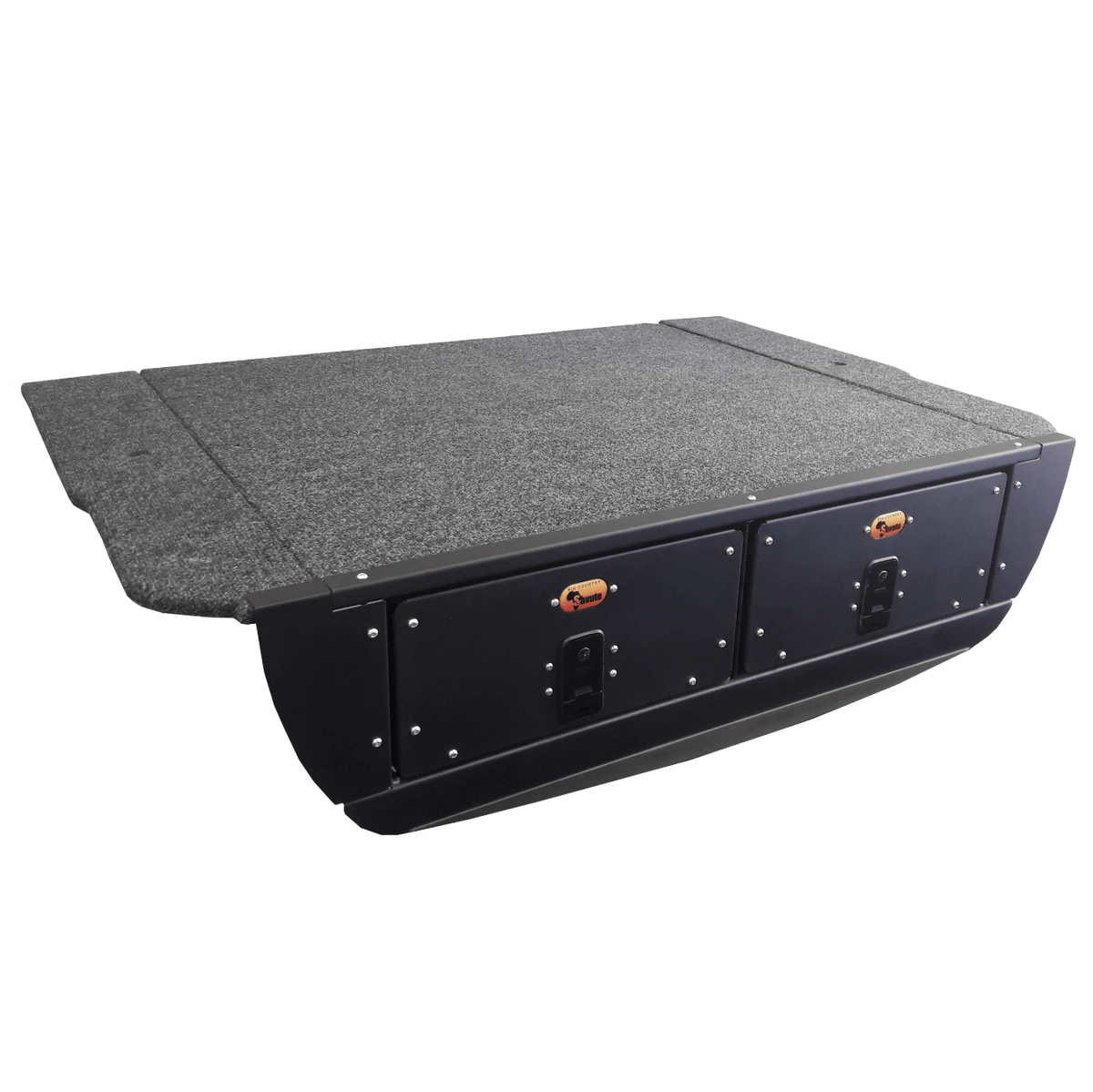 Twin Drawer – Ford Everest T6 - Mount: floor-mount
