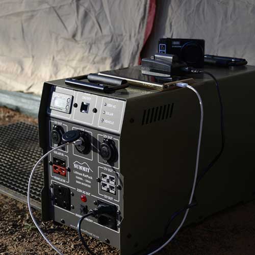 RatPack portable power unit - Size: 120AH