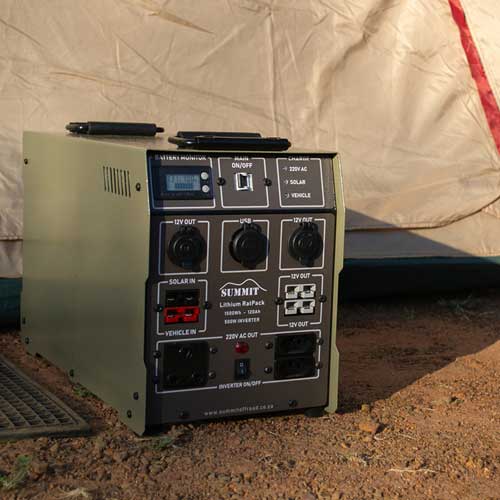 RatPack portable power unit - Size: 120AH