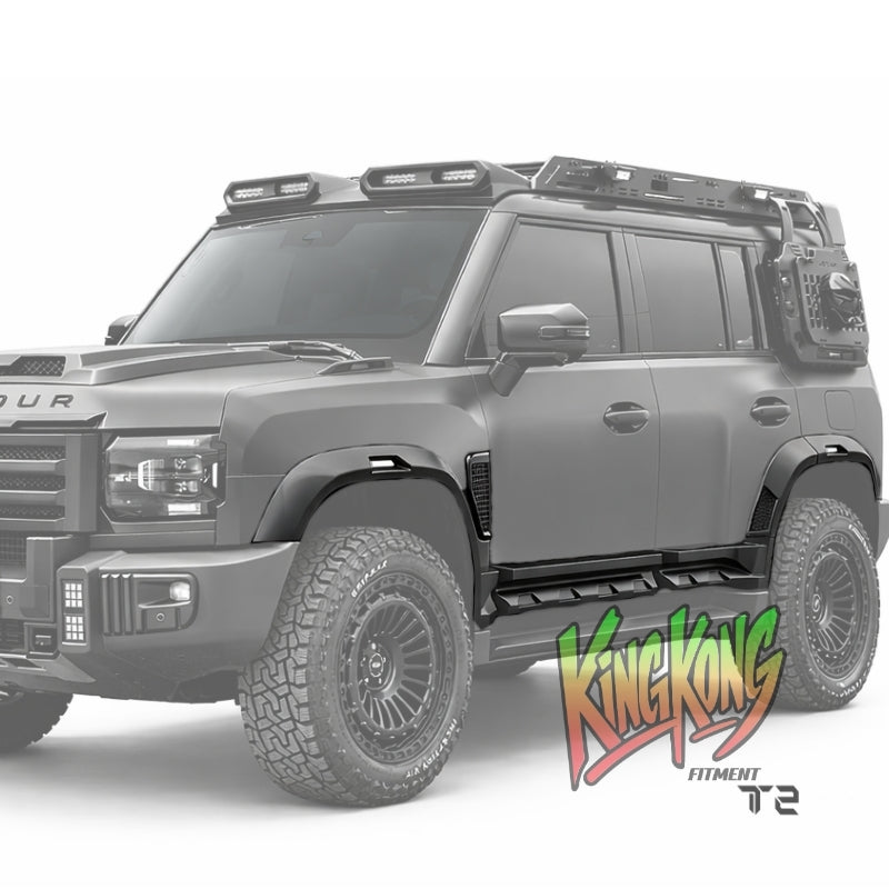 Jetour T2 Kong Warrior Wide Body Kit