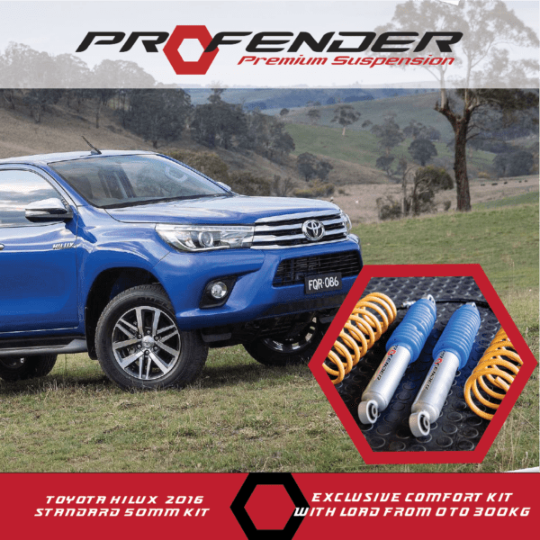 Profender Suspension Kit – Toyota Hilux 2016