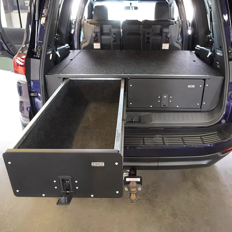 Twin Drawer – Toyota Land Cruiser 300 - Mount: seat-mount