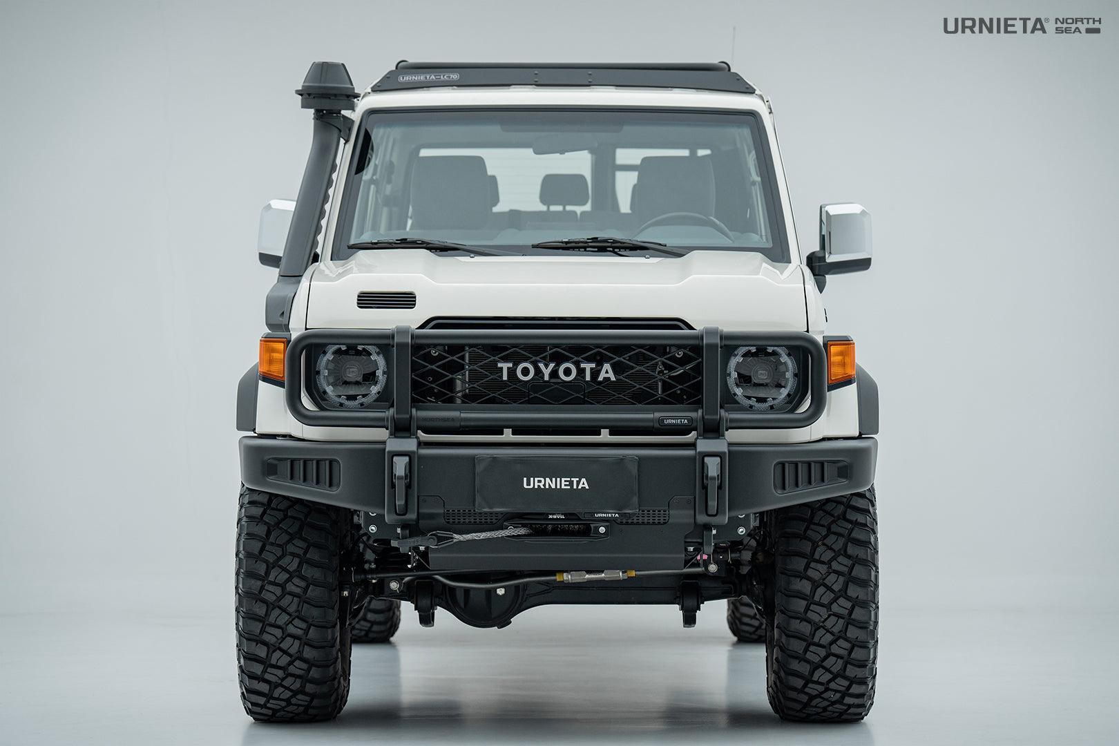Urnieta Classic/ New LC70 series front bumper kit - Model: New
