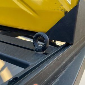 M8 Eye Nut, Set of 4, Black