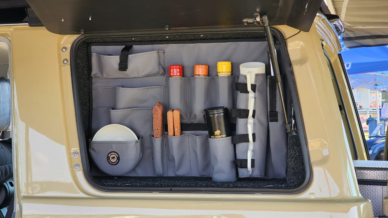 Canvas Kitchen Box Organiser