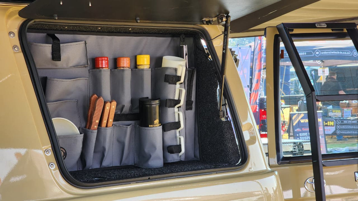 Canvas Kitchen Box Organiser