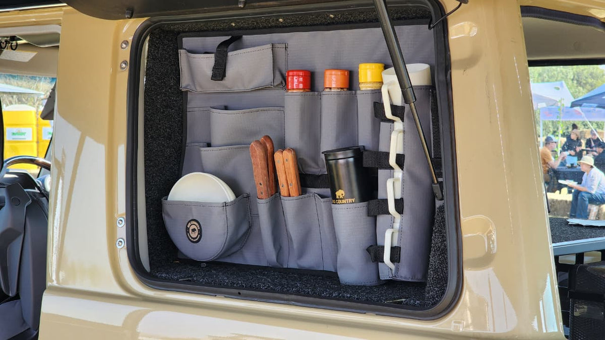 Canvas Kitchen Box Organiser