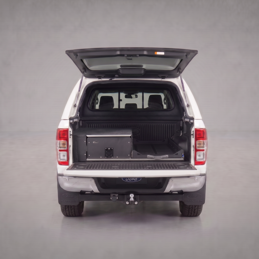 Zambezi Single Drawer + Truck Slider – Ford Ranger T6 Double Cab (2012-2022)