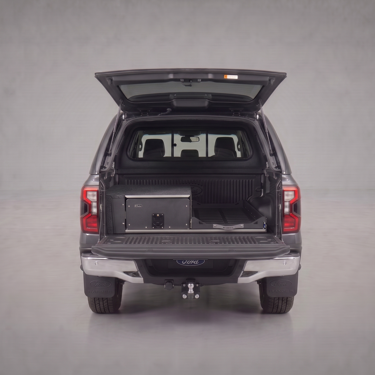 Zambezi Single Drawer + Truck Slider – Ford Ranger T6.2 Double Cab (2023+)