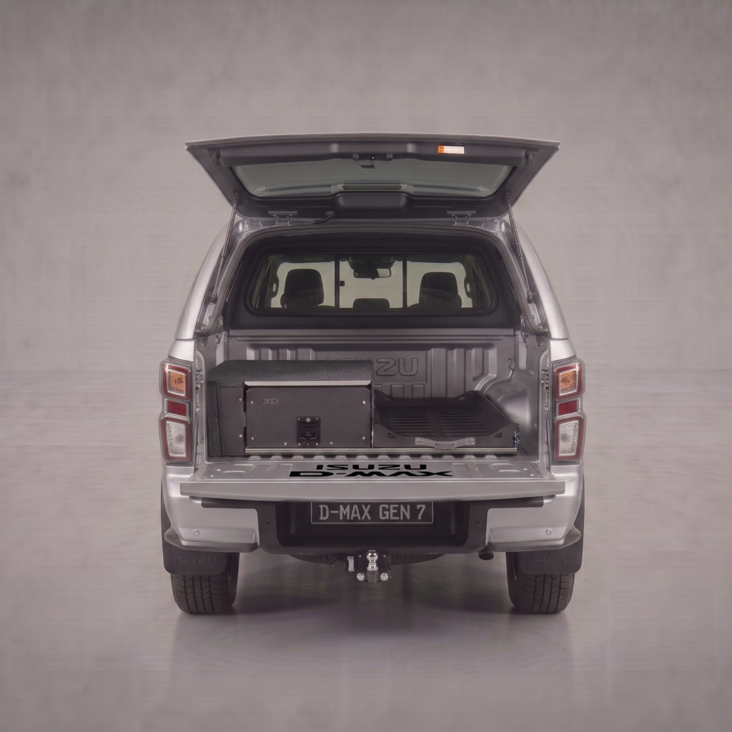 Zambezi Single Drawer + Truck Slider – Isuzu D-Max Gen7 Double Cab (2023+)