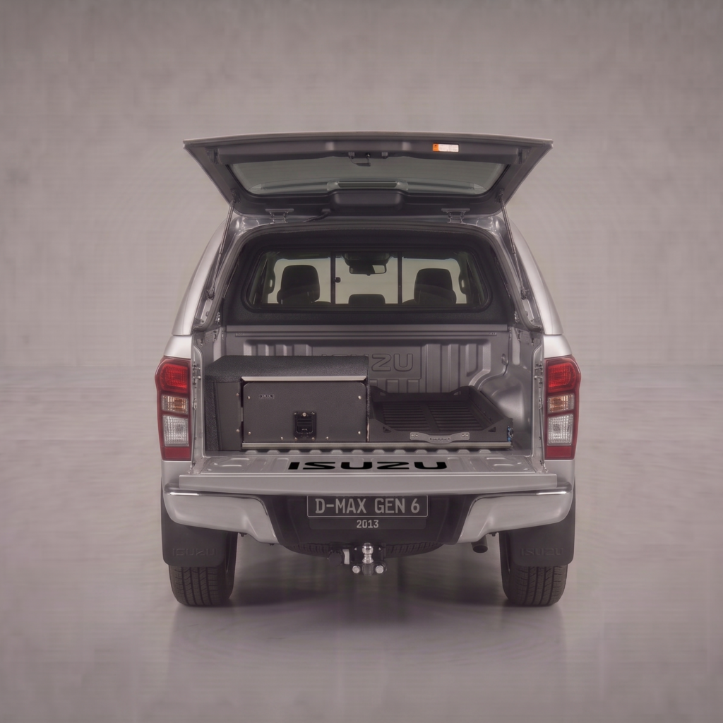 Zambezi Single Drawer + Truck Slider – Isuzu D-Max Gen6 Double Cab (2017-2022)