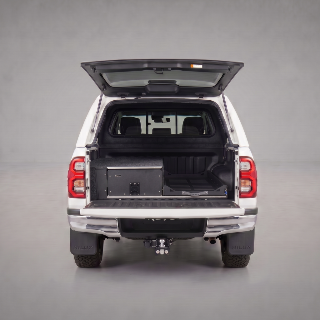 Zambezi Single Drawer + Truck Slider – Toyota Hilux Revo GD6 Double Cab