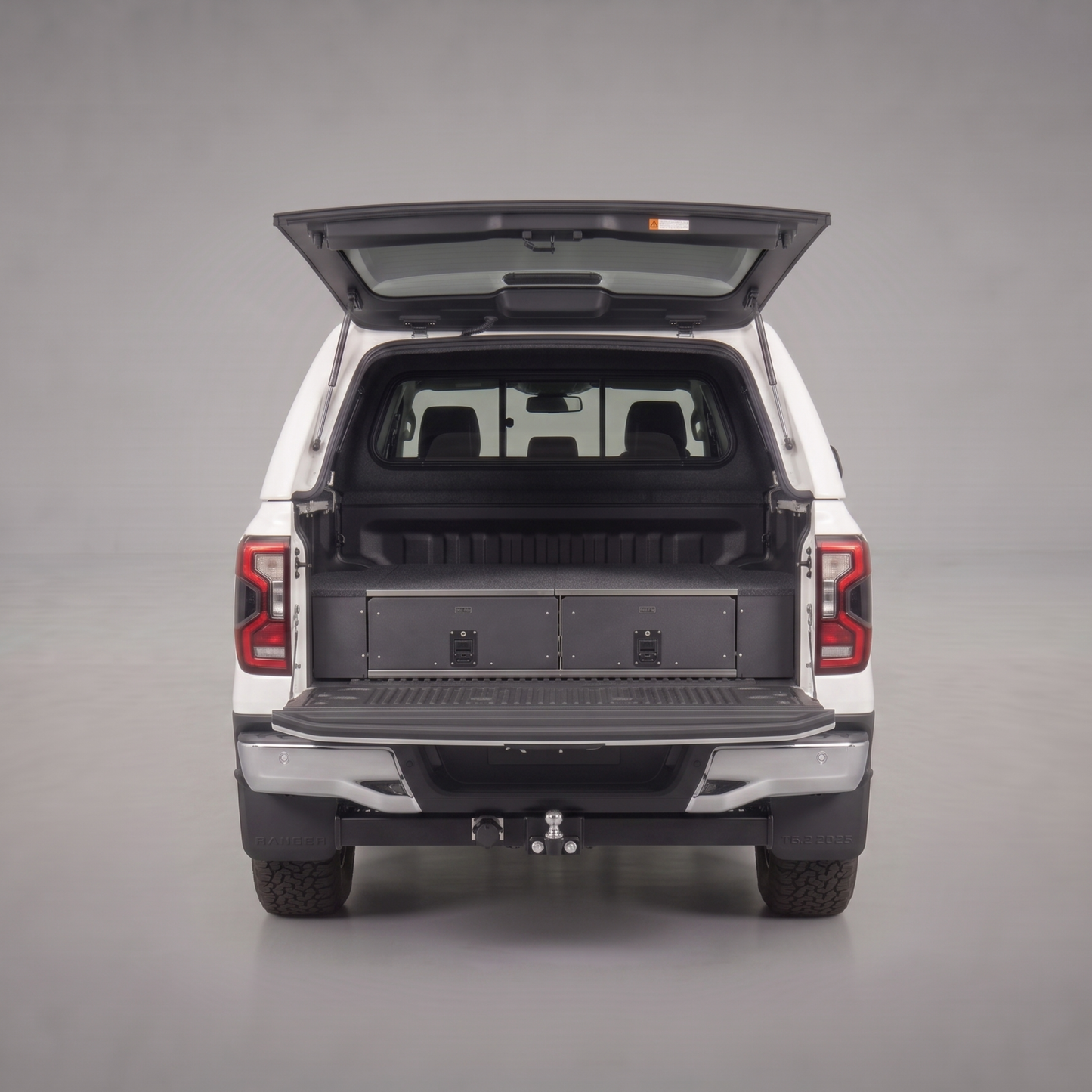 Zambezi Twin Drawer – Ford Ranger T6.2 Double Cab (2023+) No Bin Liner