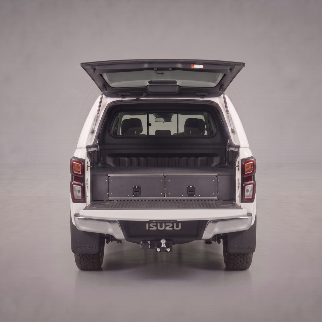 Zambezi Twin Drawer – Isuzu D-Max Gen7 Double Cab (2023+) - Cab Size: Extra Cab