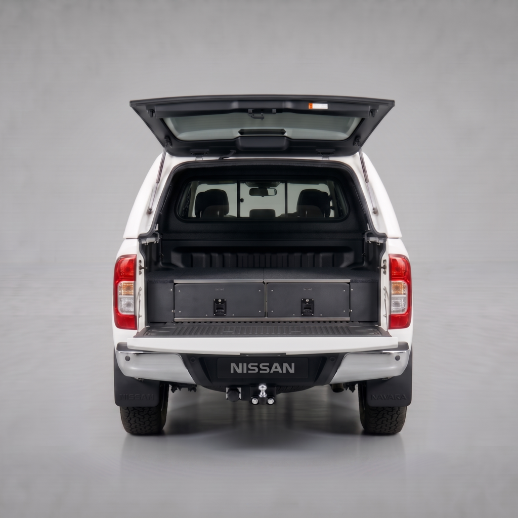 Zambezi Twin Drawer – Nissan Navara Gen3 (2017+) - Cab Size: Double Cab