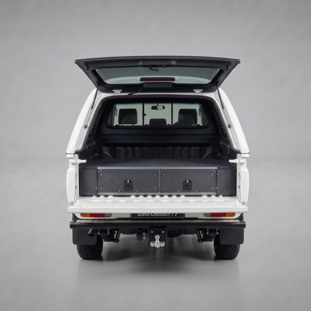 Zambezi Twin Drawer – Toyota Land Cruiser 79 - Cab Size: Double Cab