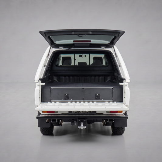 Zambezi Twin Drawer – Toyota Land Cruiser 79 - Cab Size: Double Cab