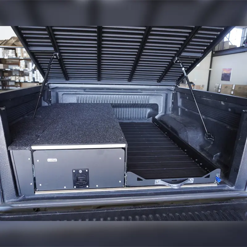 Zambezi Single Drawer + Truck Slider – Nissan Navara Gen3 Double Cab
