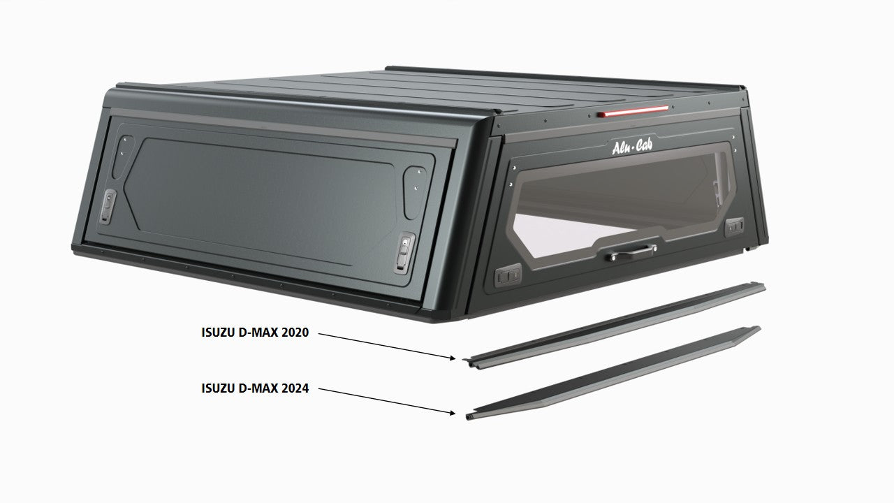 CONTOUR CANOPY - ISUZU 20 & 2025+ - DC - BLACK