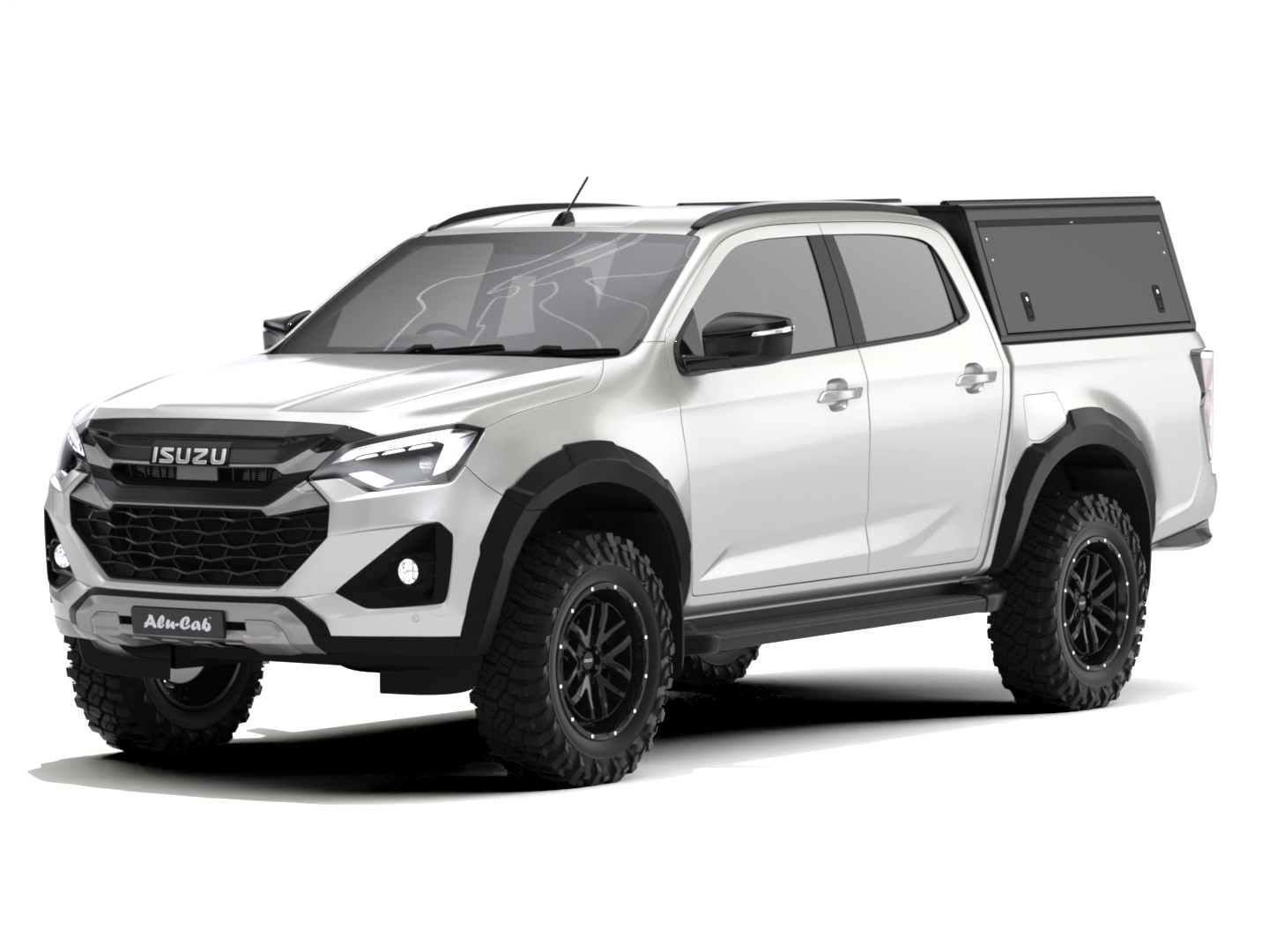 ISUZU (20 & 2025+) DC EXPLORER GUARD - BLACK SMOOTH FRD V2 - ZERO WINDOWS