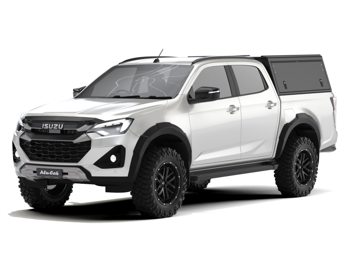 ISUZU (20 & 2025+) DC EXPLORER GUARD - BLACK SMOOTH FRD V2 - ZERO WINDOWS