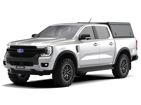 FORD RANGER DC 2022 EXPLORER GUARD - BLACK SMOOTH FRD - ZERO WINDOWS