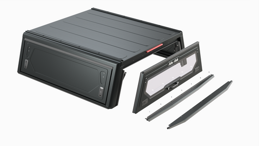 C2 - ISUZU 20/24 DC -REAR DOOR V2 (x2 TAIL SEALS) - BLACK