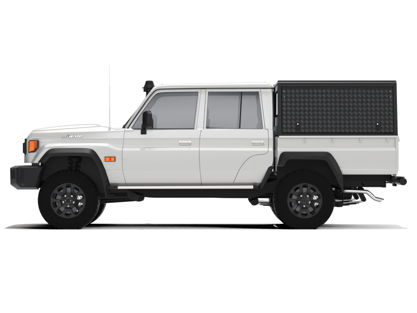 LAND CRUISER 70 DC BLACK TREAD FRD