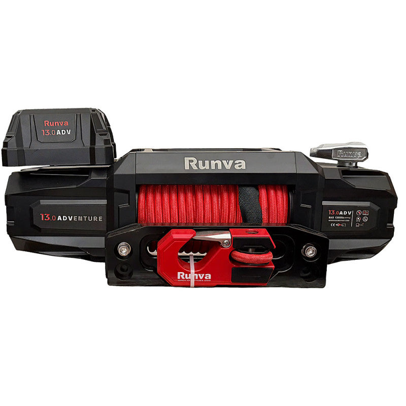 Adventure Winch with Synthetic Rope - 13000 LBS
