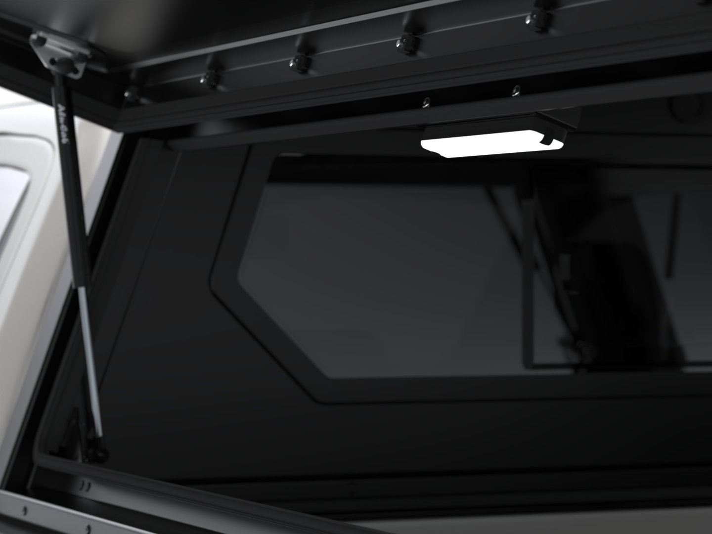 CONTOUR CANOPY - FORD RANGER - DC - BLACK