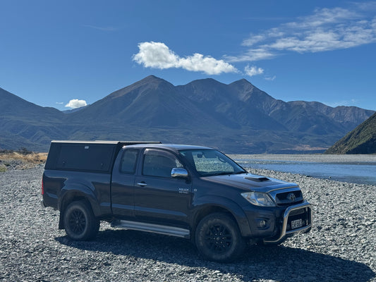 CANOPY - HILUX VIGO 05+ XC BLACK SMOOTH FRD