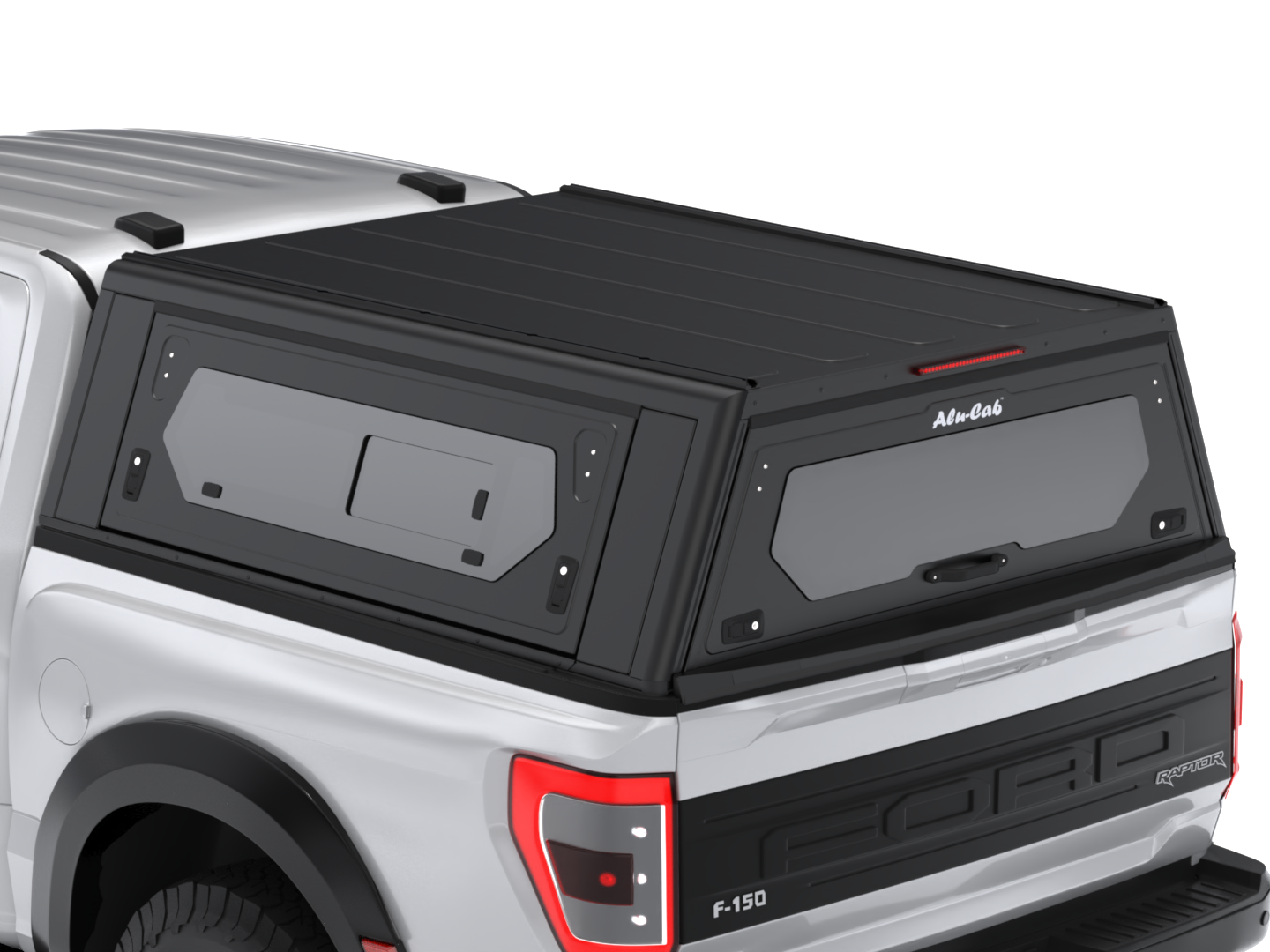 CONTOUR CANOPY - FORD F150 5.5 2021+ (9th Gen) - BLACK - SIDE WINDOWS INCL