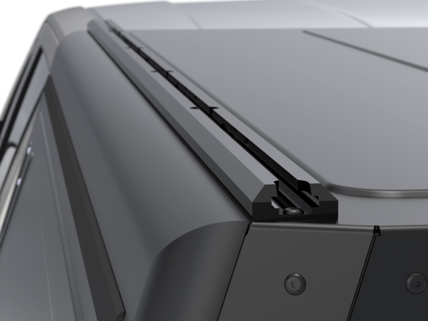 CONTOUR CANOPY - HILUX REVO 16+ - DC - BLACK