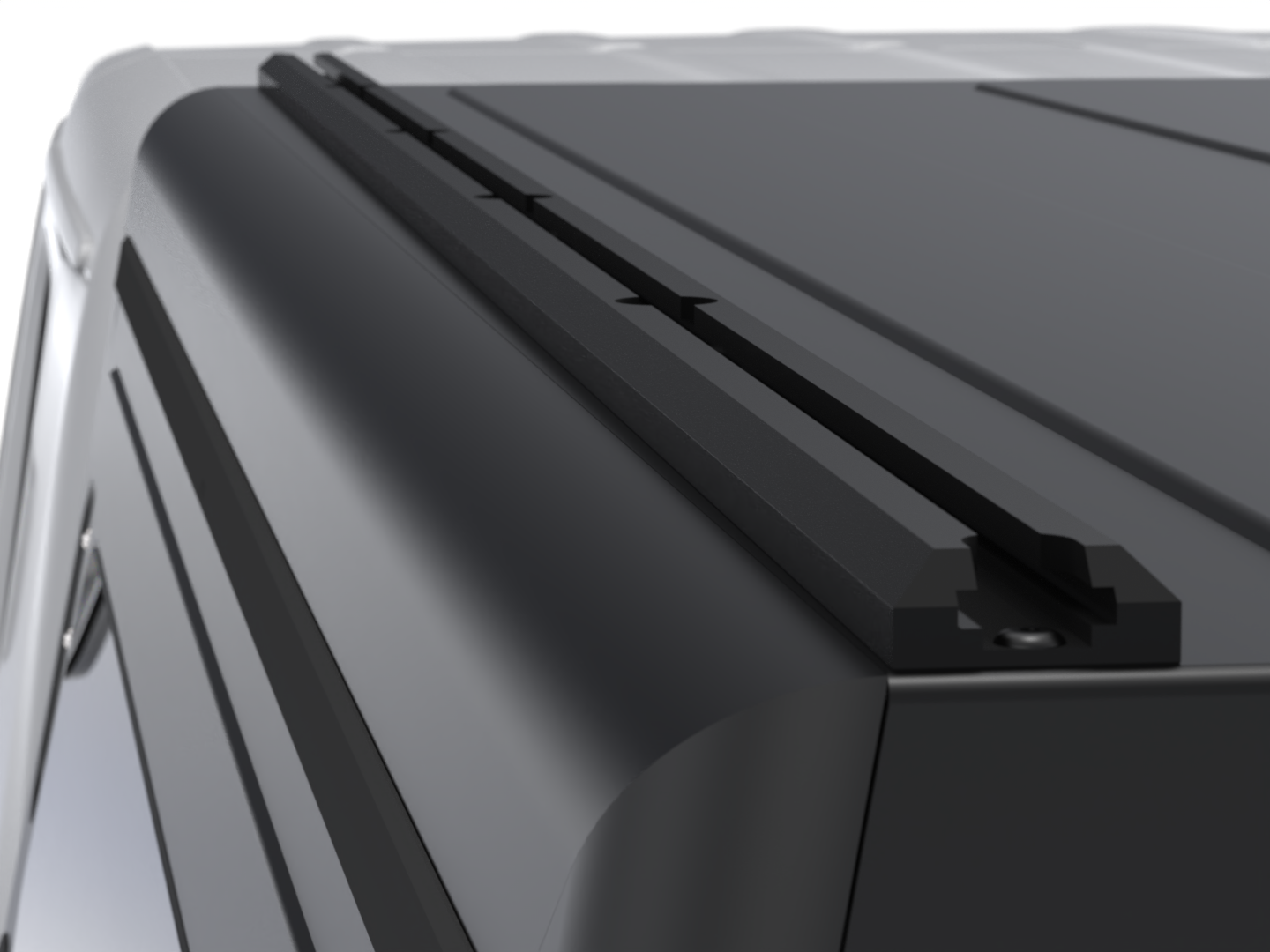 CONTOUR CANOPY - JEEP GLADIATOR - DC - BLACK - SIDE WINDOWS INCL
