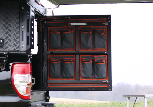 CANVAS BAG AT REAR DOOR X 4 FITS PANEL