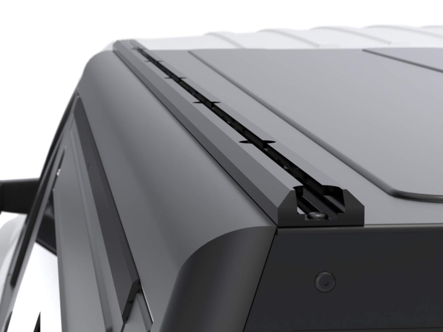 CONTOUR CANOPY - RAM 5.5 1500 2009-2018 (4th Gen) and 2019-Present (5th Gen) BLACK - SIDE WINDOWS INCL.