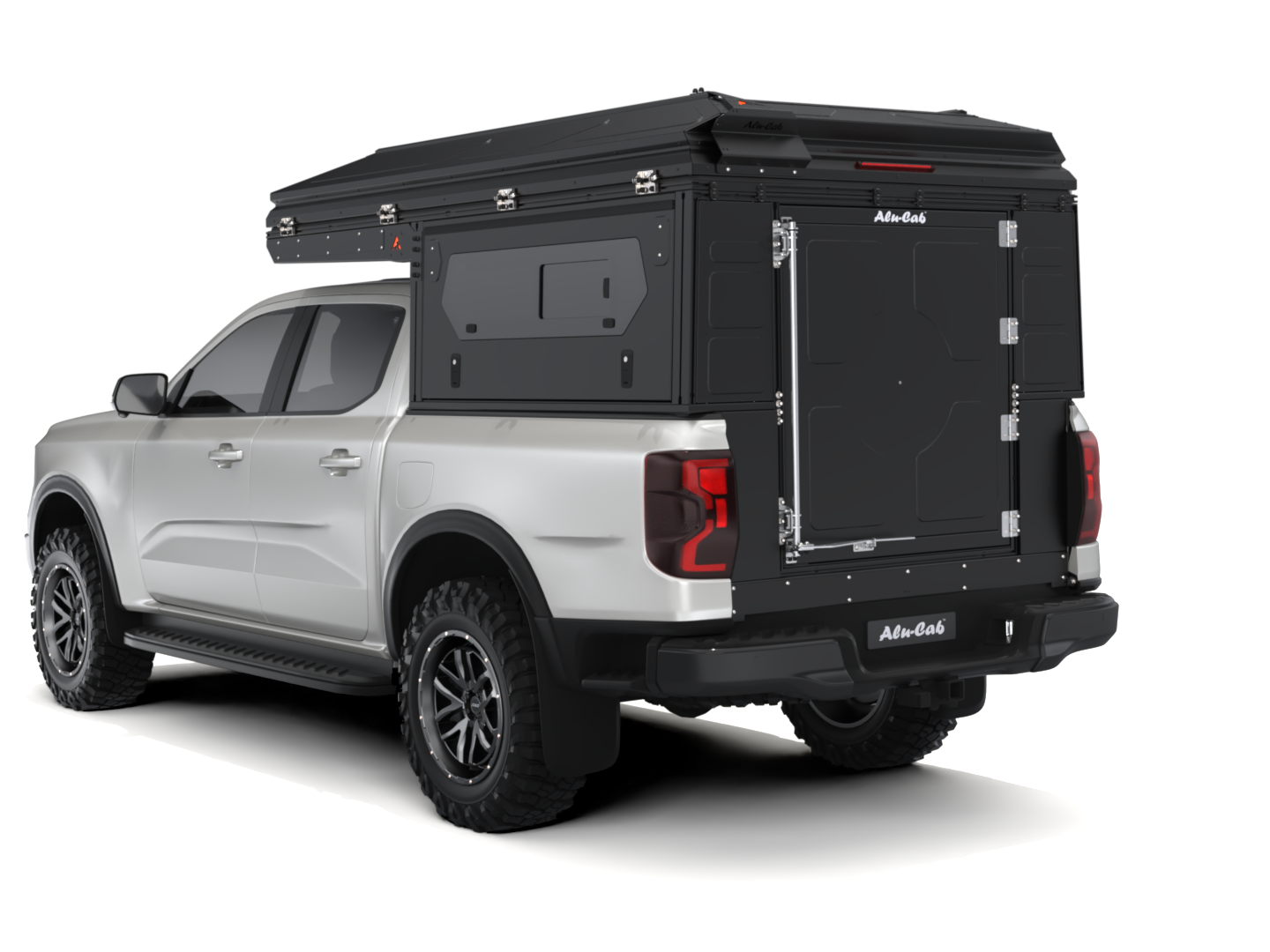 FORD RANGER 2022+ DC - FAMILY TENT (4) - WITH WINDOWS
