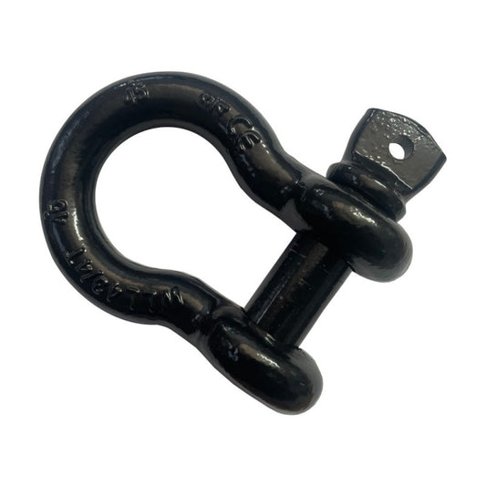 Bow Shackle BLACK - 4.75 Ton
