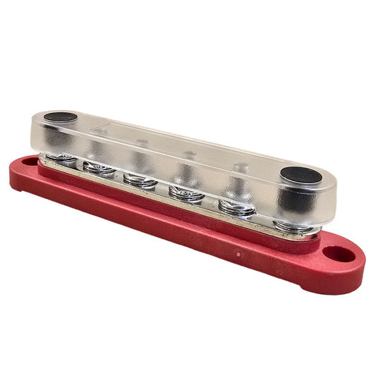 Busbar M6 - 6 Way Surface Mount – Red