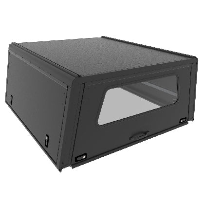CANOPY - HILUX REVO 16+ DC BLACK SMOOTH FRD