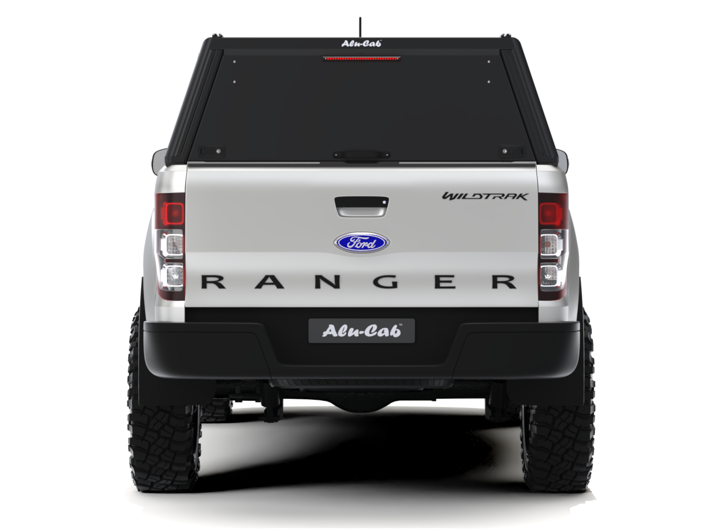 FORD RANGER T6 DC EXPLORER GUARD - BLACK SMOOTH FRD - ZERO WINDOWS