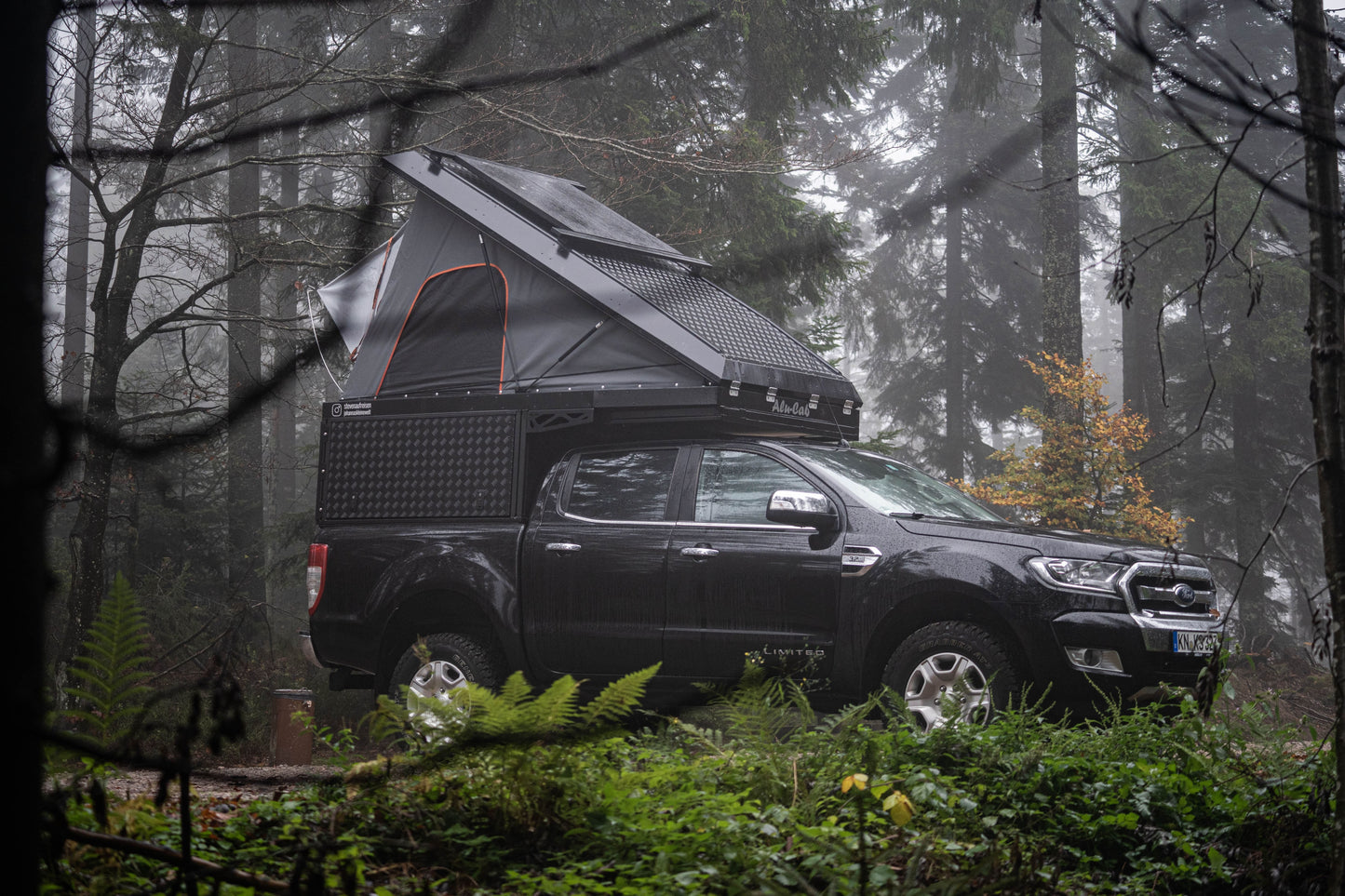 CANOPY CAMPER - BASIC UNIT XC/LB - BLACK