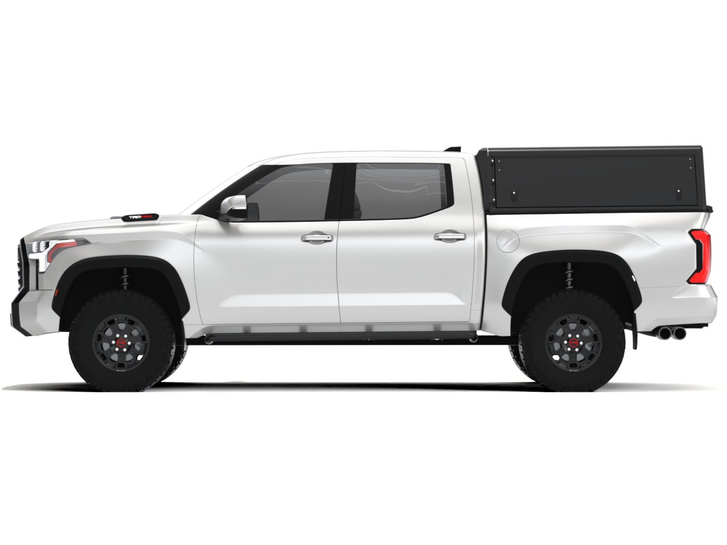 55 TUNDRA 2022 EXPLORER GUARD - BLACK SMOOTH FRD - ZERO WINDOWS.