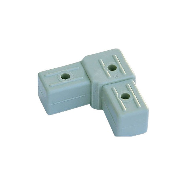 Connector - 2 Way Corner IND - 25mm - Grey