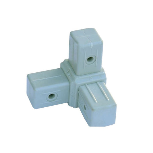 Connector - 3 Way IND - 25mm -Grey