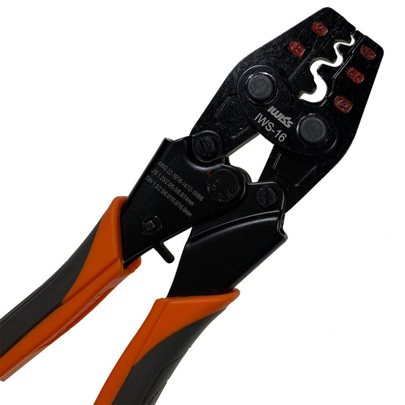 Crimping Tool for NON insulated Terminals 1.25² to 16mm² - 16-6 AWG