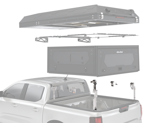 MODCAP WITH TAILGATE MOUNTING BRACKET - TOYOTA TACOMA 24