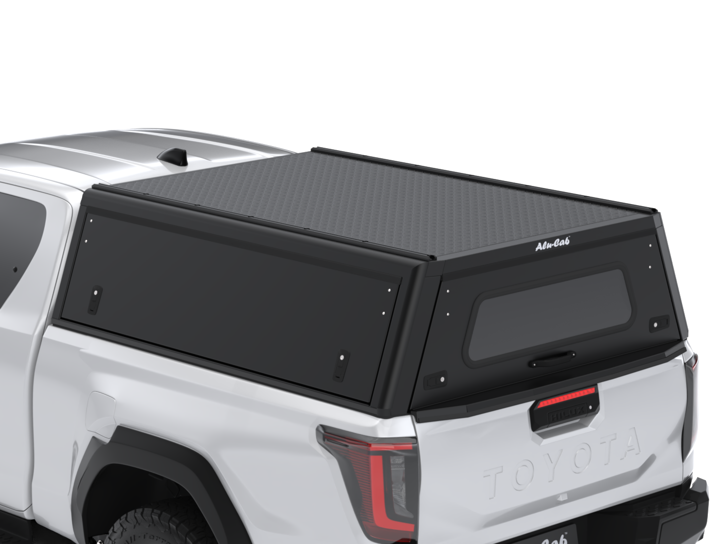 CANOPY - HILUX 26+ XC - BLACK SMOOTH FRD